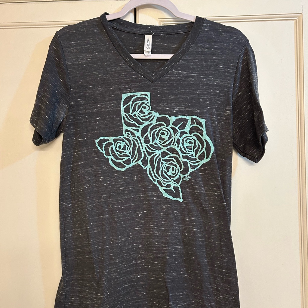 Bella Canvas Black Tee With Mint Graphic Bella Canvas Black Tee With Mint Graphic